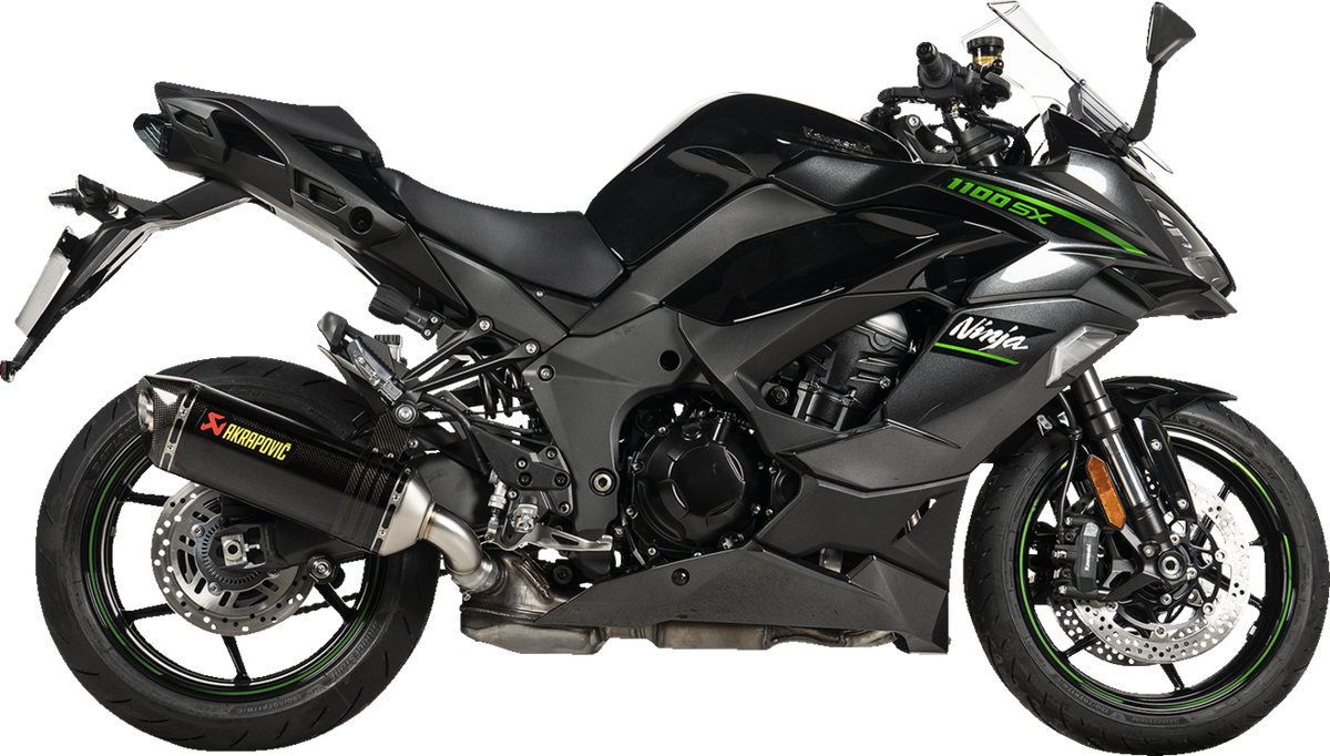 Akrapovic Slip-On Line Muffler - Carbon Fiber - Kawasaki Ninja 1000 SX & Ninja 1100 SX