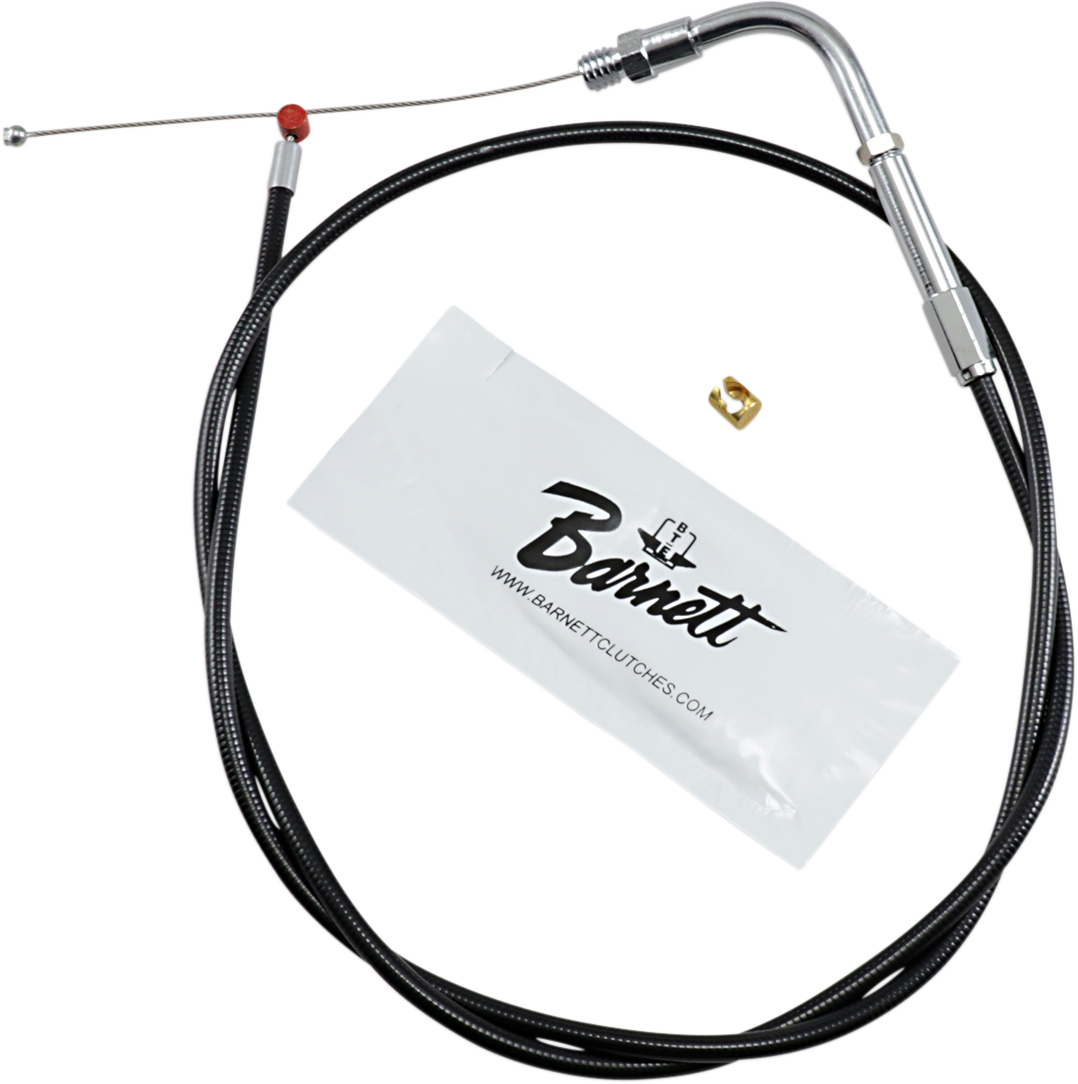 Barnett Black Vinyl Throttle Cable - 35" Length