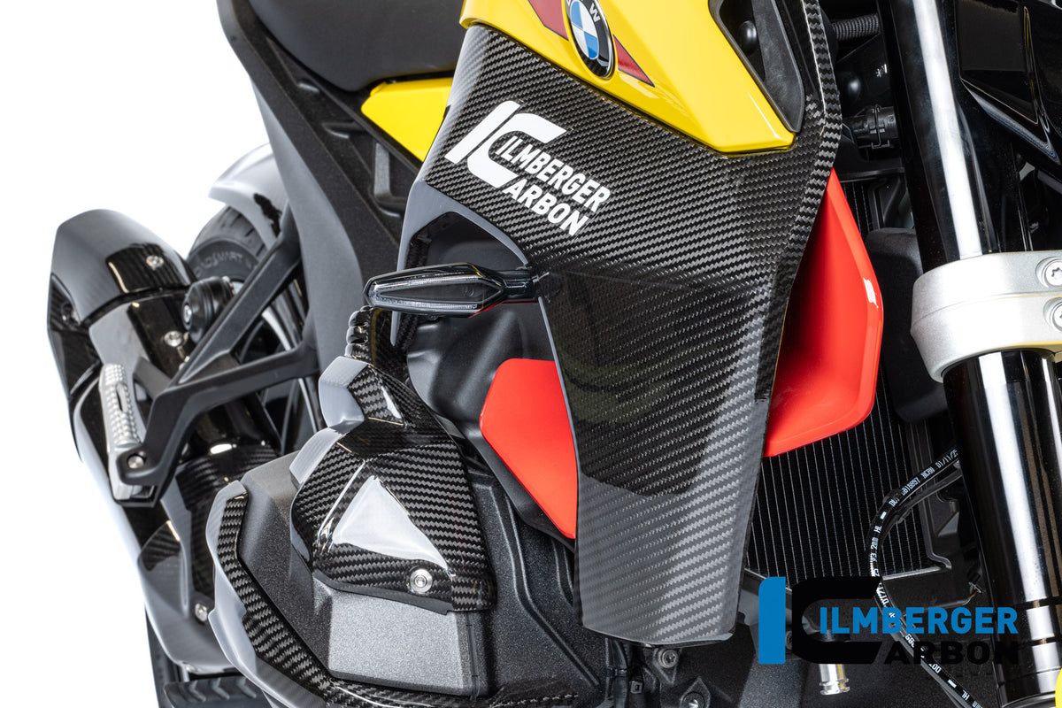 Ilmberger Carbon Fuel Injector Cover Right BMW R 1300 R - Gloss / Twill