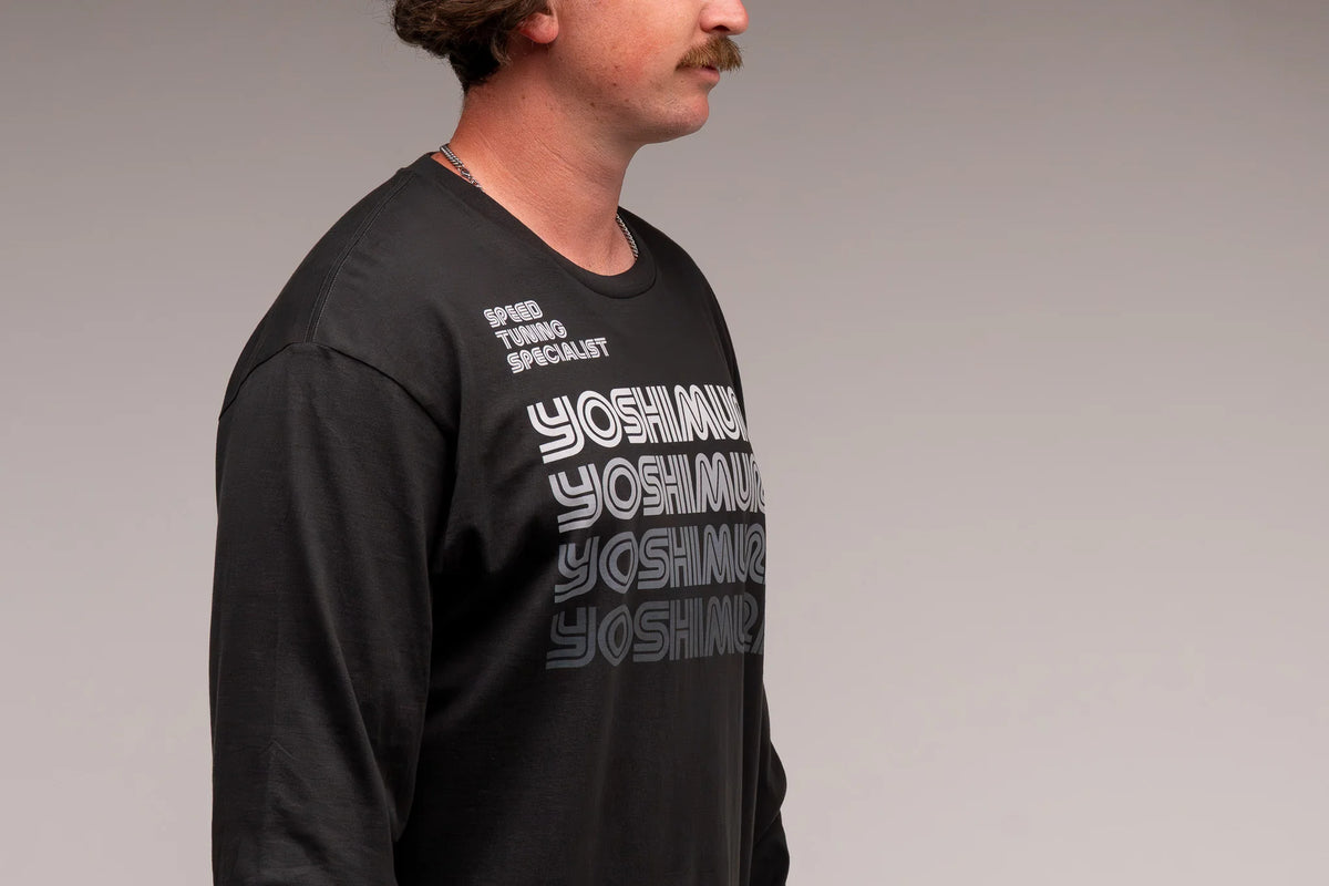 Yoshimura Shades Long Sleeve Tee Coal