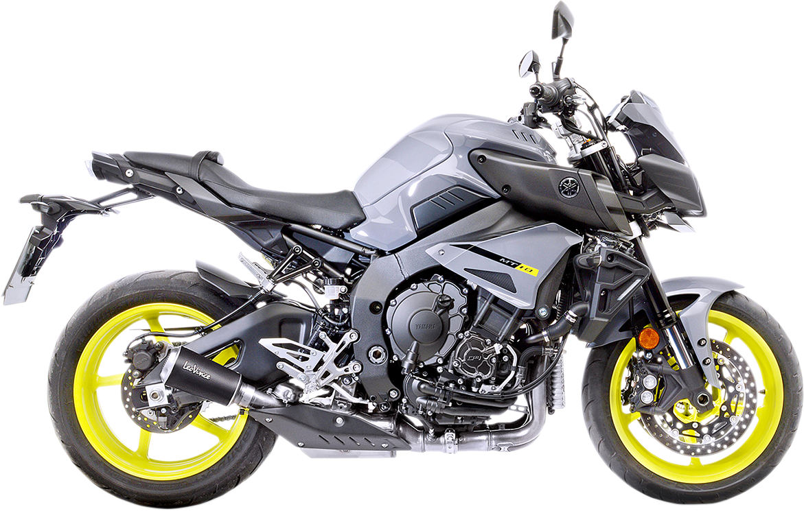 LeoVince LV-10 Black Edition Slip-On Muffler - FZ-10/MT-10