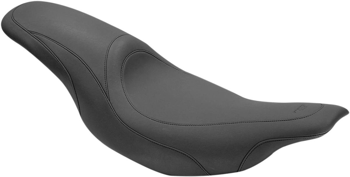 Mustang Seat - Tripper™ Fastback - Stitched - Black - FLH '97-'07