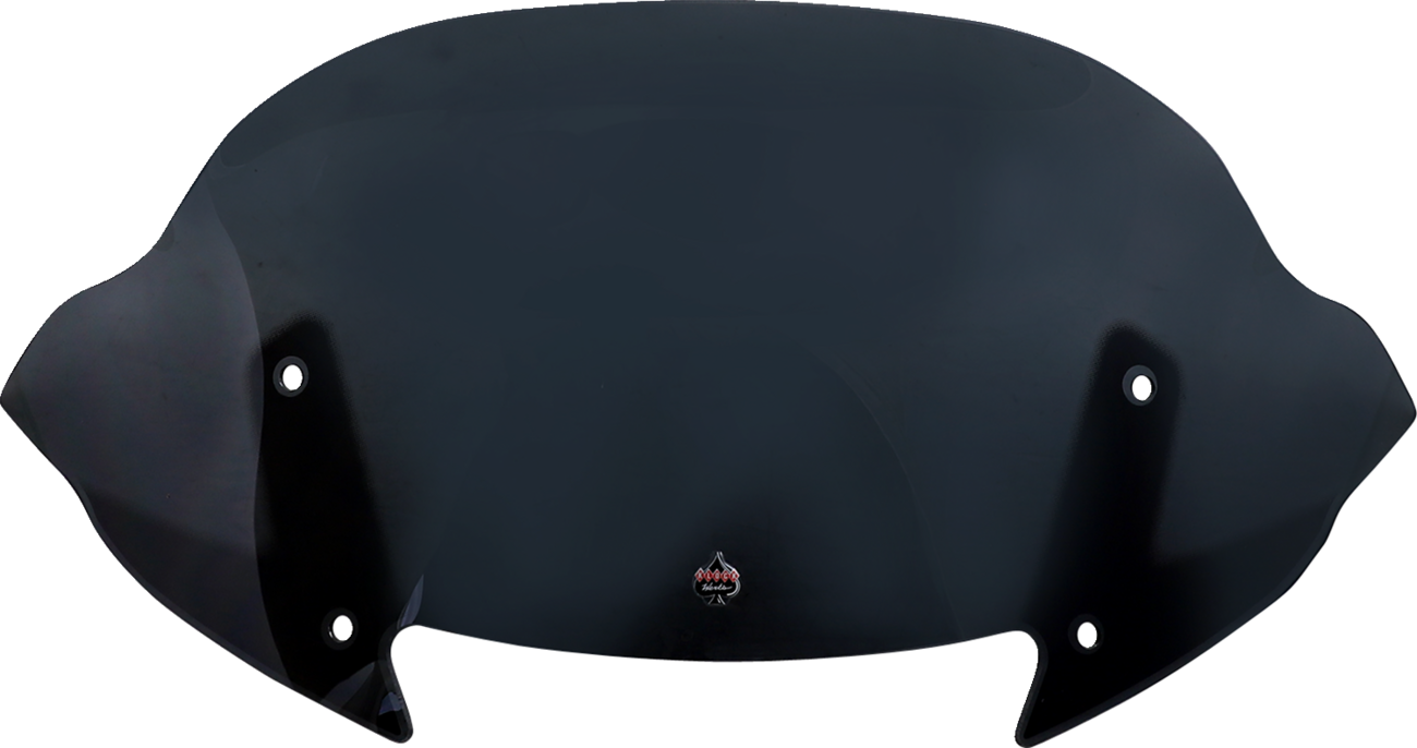 Klock Werks Flare® Windshield - 11" - Smoke - '10-'17 Victory