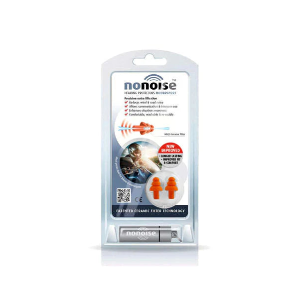 NoNoise Motorsport Noise Filtering Hearing Protection Ear Plugs