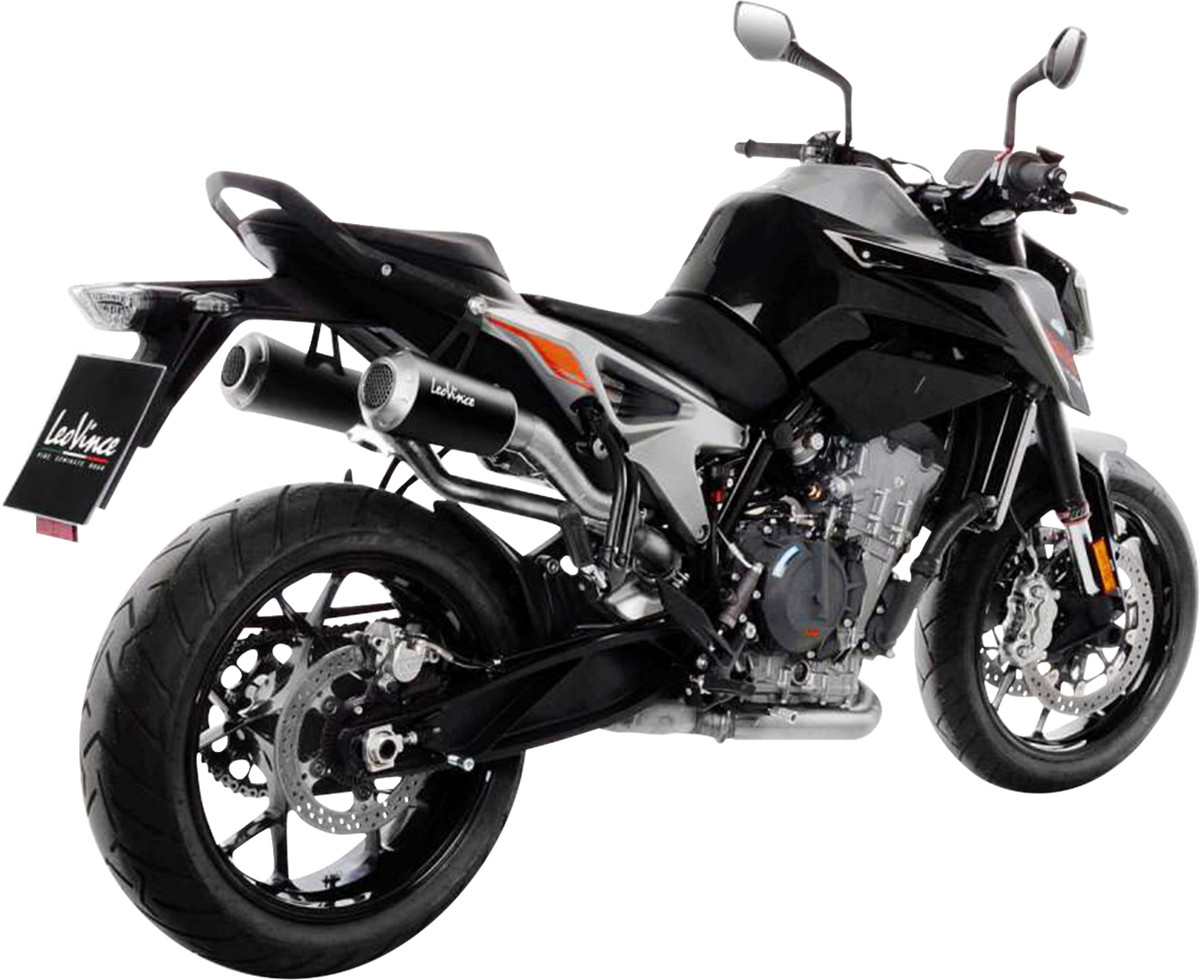 LeoVince LV-10 Black Edition Slip-On Muffler - Duke 790/890