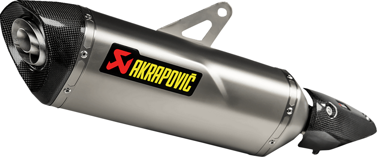 Akrapovic Slip-On Line Muffler - Titanium - Ninja 7/Z7 Hybrid