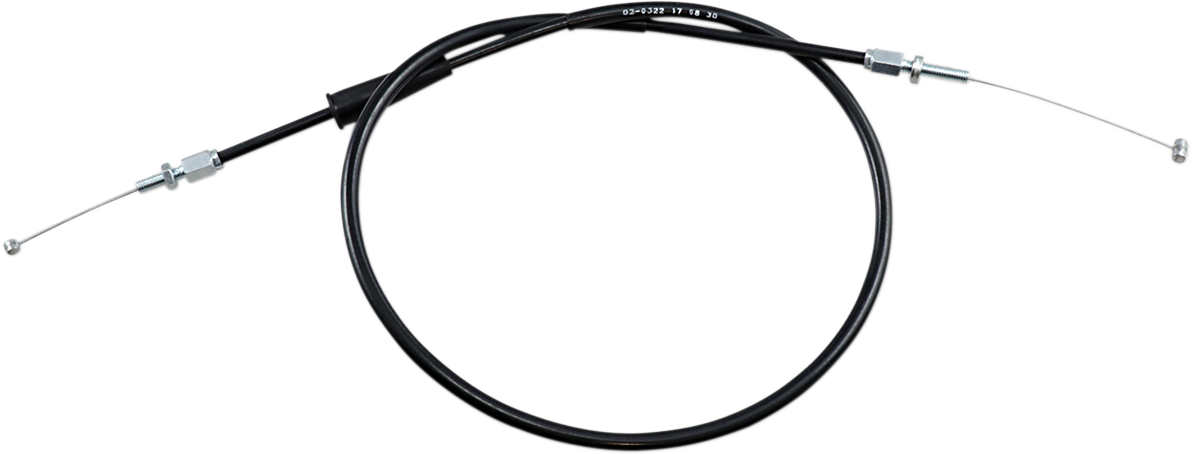 Motion Pro Black Vinyl Throttle Cable - Push - '96-'04 XR400R