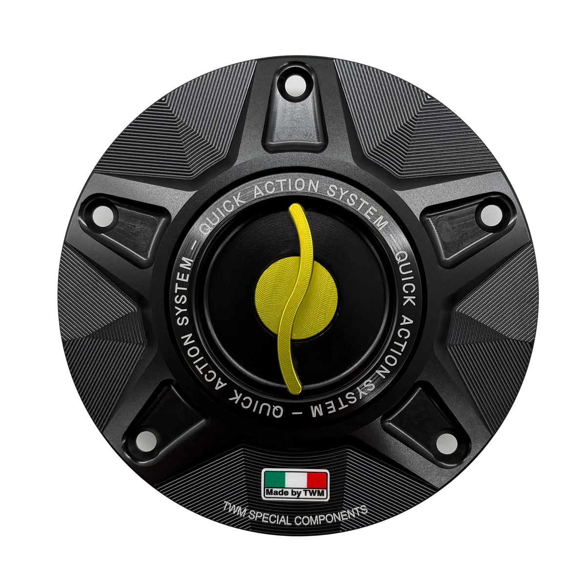 TWM Quick Action CNC Aluminum Gas Cap For Ducati - TDPR.07