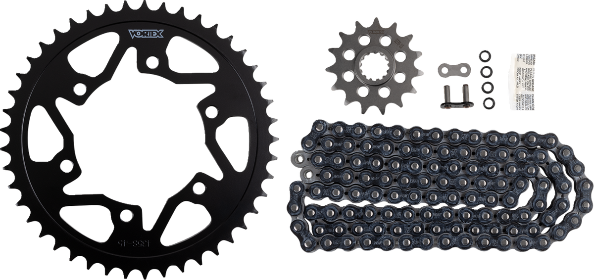 Vortex Chain And Sprocket Kit - HFRS - Black - Suzuki GSX-R600