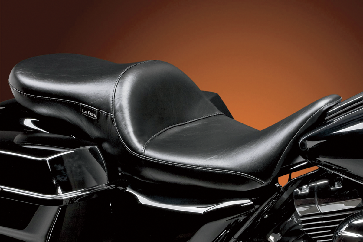 Le Pera Maverick Daddy Long Legs Seat - Black - Smooth - FL '08-'23