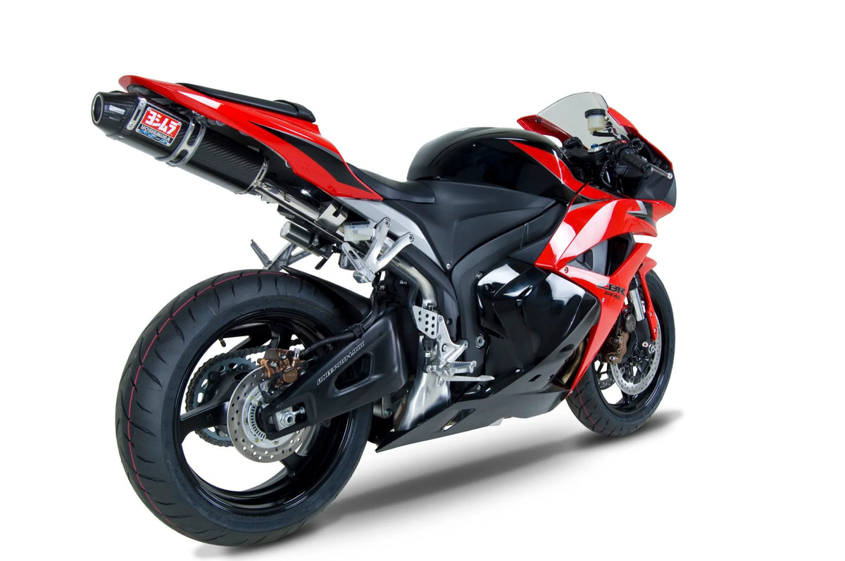 Yoshimura CBR600RR 09-26 RS-5 Stainless Slip-On Exhaust, W/ Carbon Fiber Muffler
