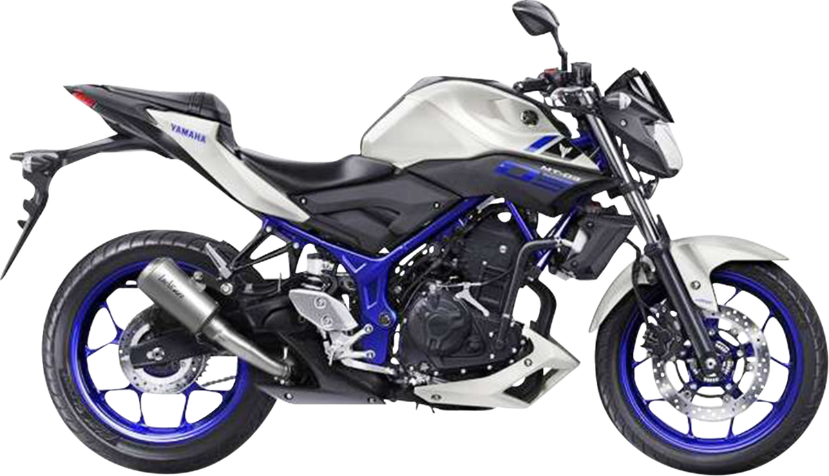 LeoVince LV-10 Slip-On Muffler - YZF-R3 - Stainless Steel