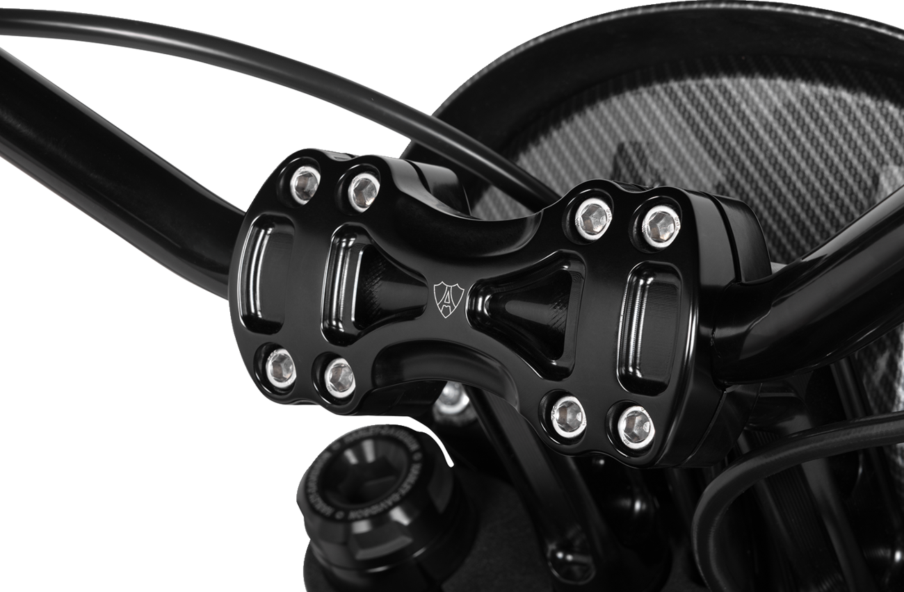 Arlen NESS Method Kickback Handlebar Riser - 7" - Black