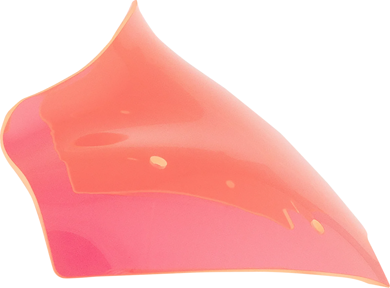 Klock Werks Ice Flare® Windshield - 10" - Pink Ice - '23-'25 FLTRX