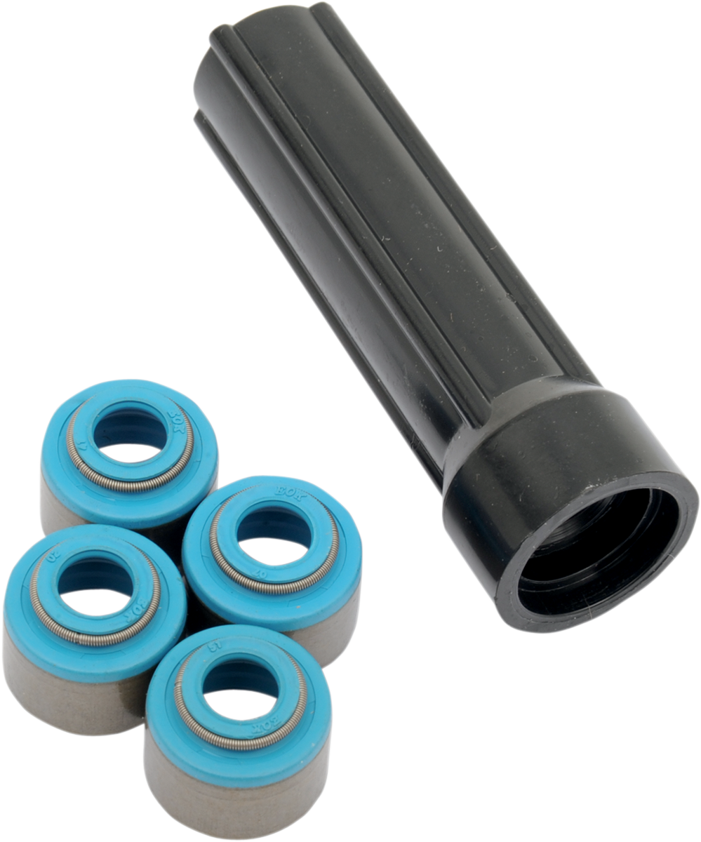 Feuling Parts Valve Guide Seals - For 0.530" Guide - 5/16" Valve Stem - Screamin' Eagle Cylinder Heads