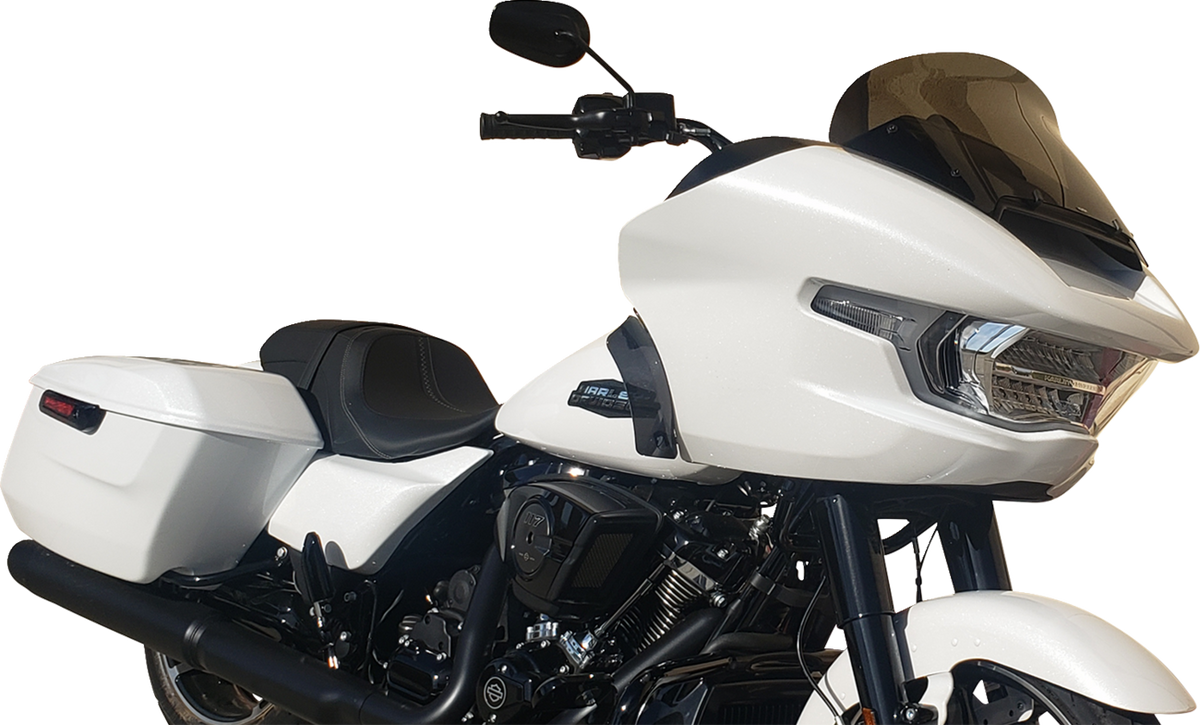 Wind Vest Windshield - 11-1/2" - Dark Smoke - FLTRX/SE/STSE
