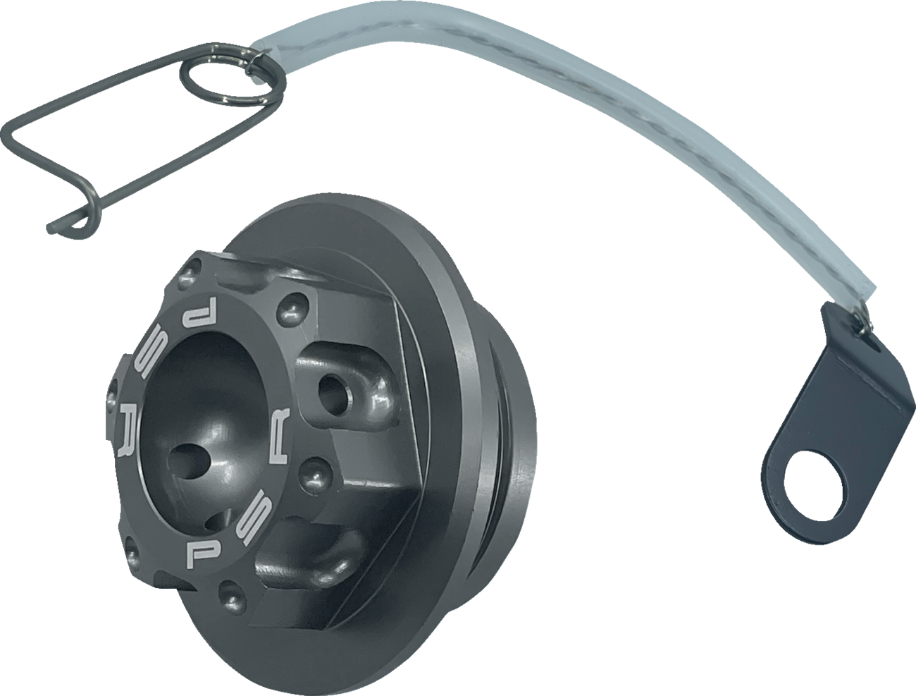 PSR Oil Cap Kit - Gunmetal - M30 X 1.5 - Kawasaki