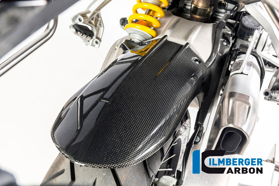 Ilmberger Carbon Rear Hugger Including Upper Chain Guard Ducati MTS 1200 2016 Enduro