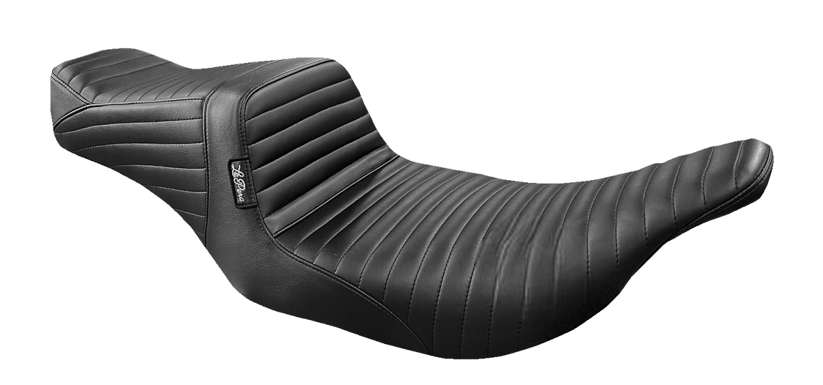 Le Pera Tailwhip Seat - Pleated - Black - FL '97-'07
