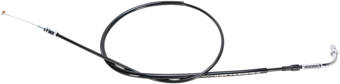 Motion Pro Black Vinyl Throttle Cable - Pull - +12" - '01-'07 VT750DC