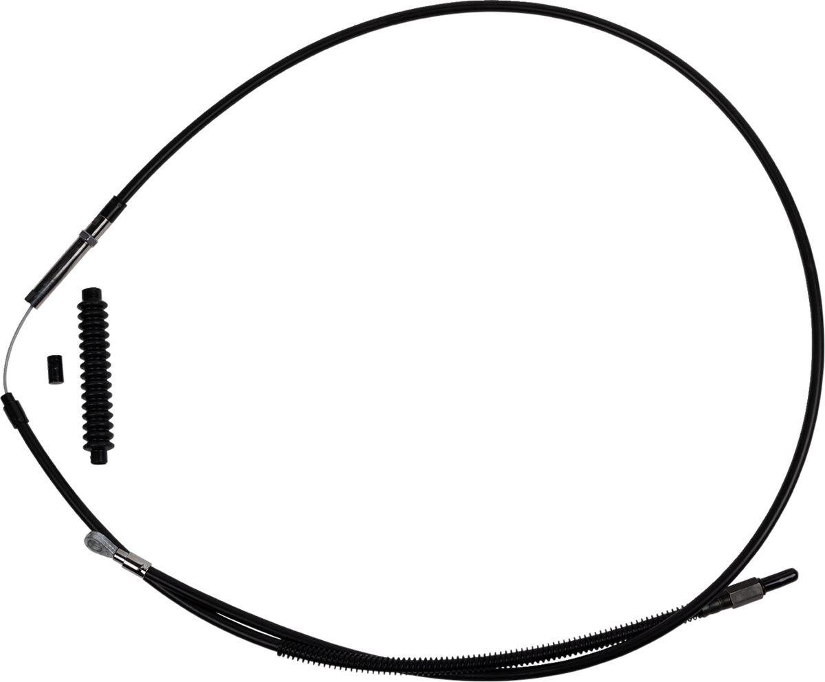 Barnett High-Efficiency Black Vinyl Clutch Cable - +10" Size