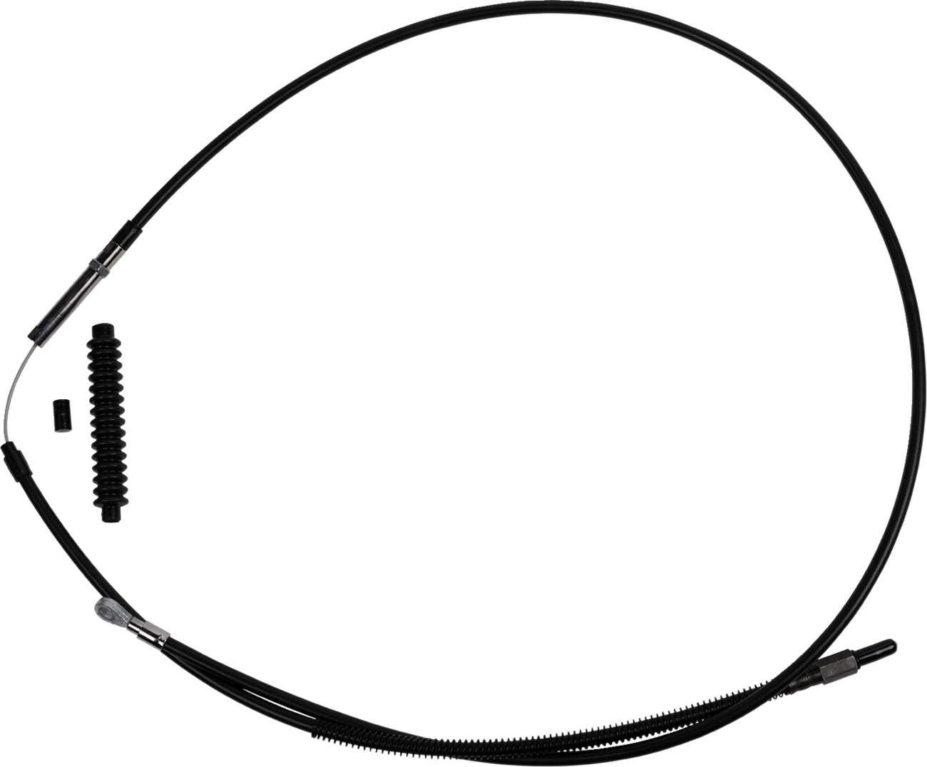 Barnett High-Efficiency Black Vinyl Clutch Cable - +10" Size