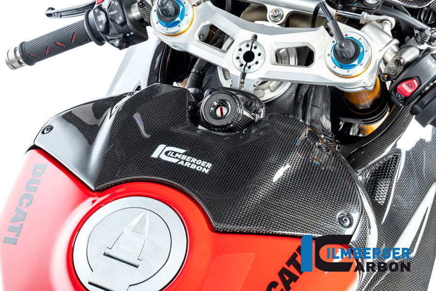 Ilmberger Carbon Tank Panel Front Ducati Panigale V4 S From 2022 - Gloss