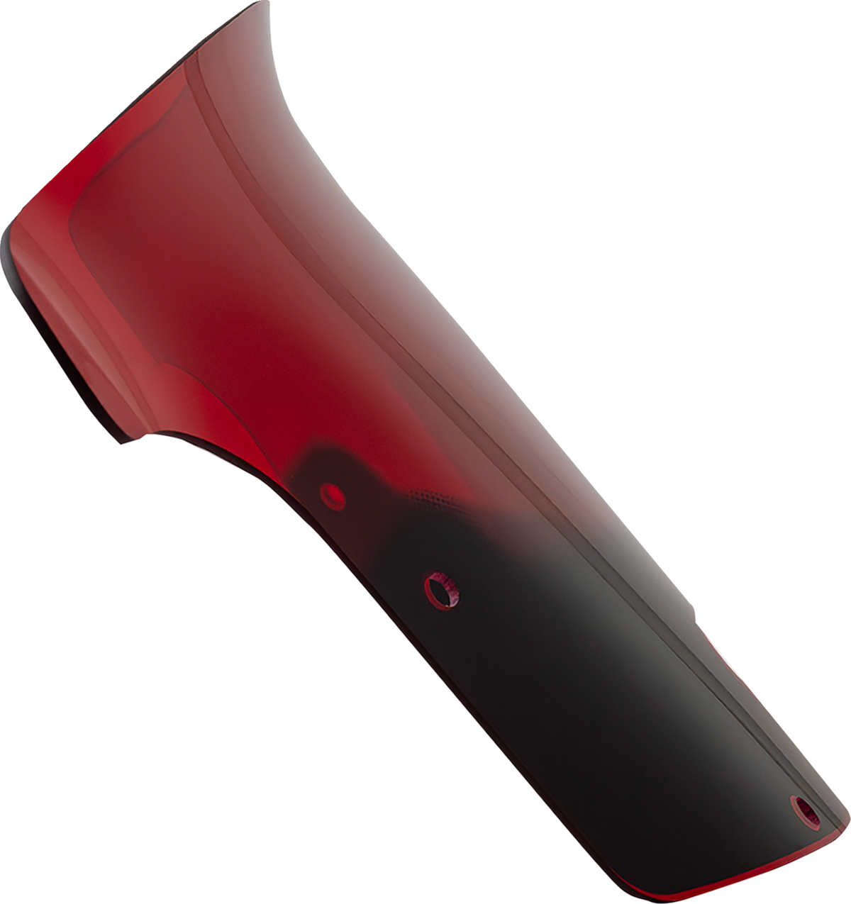 Klock Werks Windshield - 9" - Red - Chieftain PowerPlus/Roadmaster PowerPlus