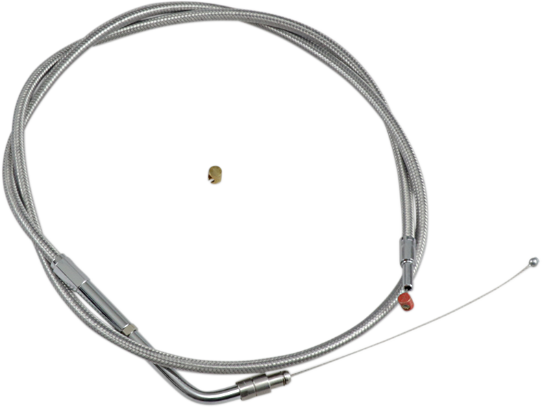 Barnett Stainless Steel Throttle Cable - '06-'07 Touring