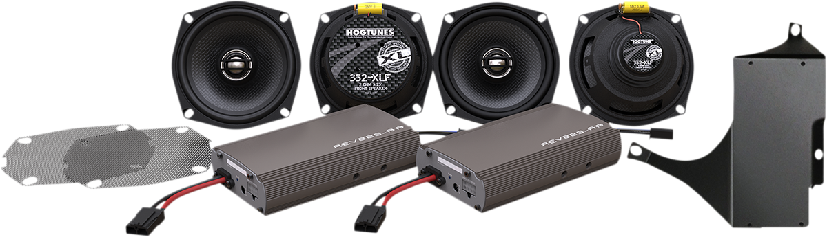 Hogtunes XL Series Dual Amp/Speaker Kit - '11-'13 FLTRU