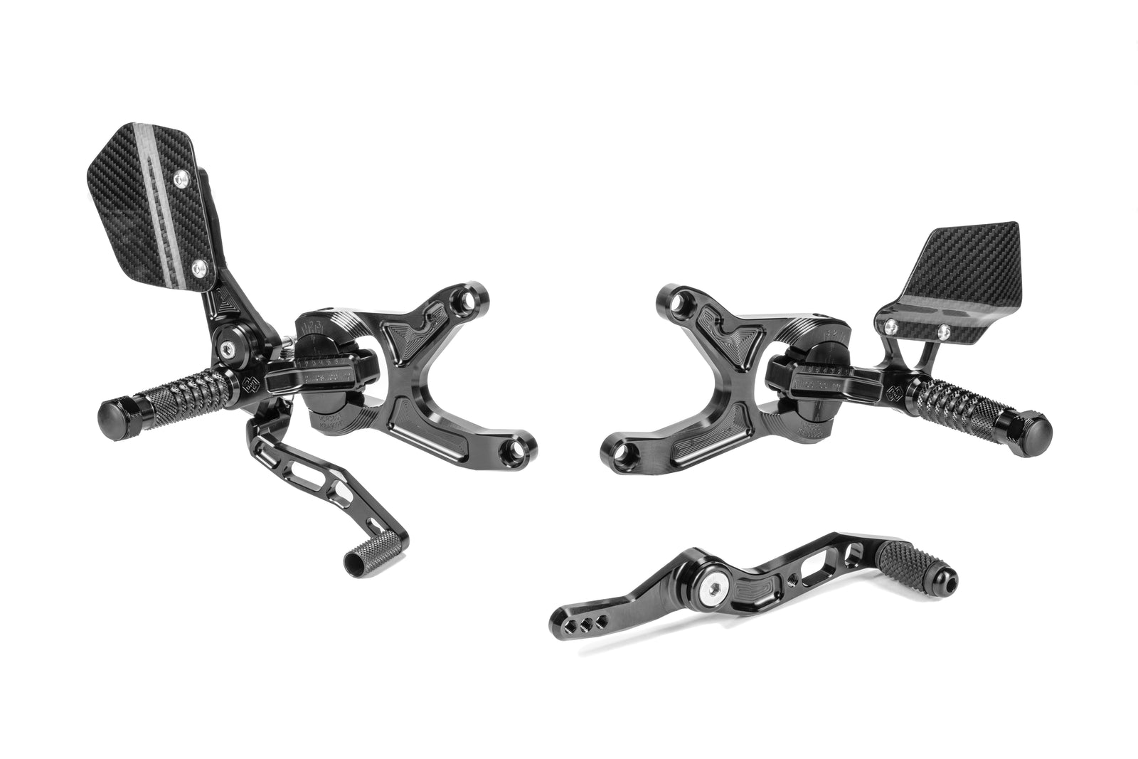 Gilles Tooling Footrest System VCR38GT Black