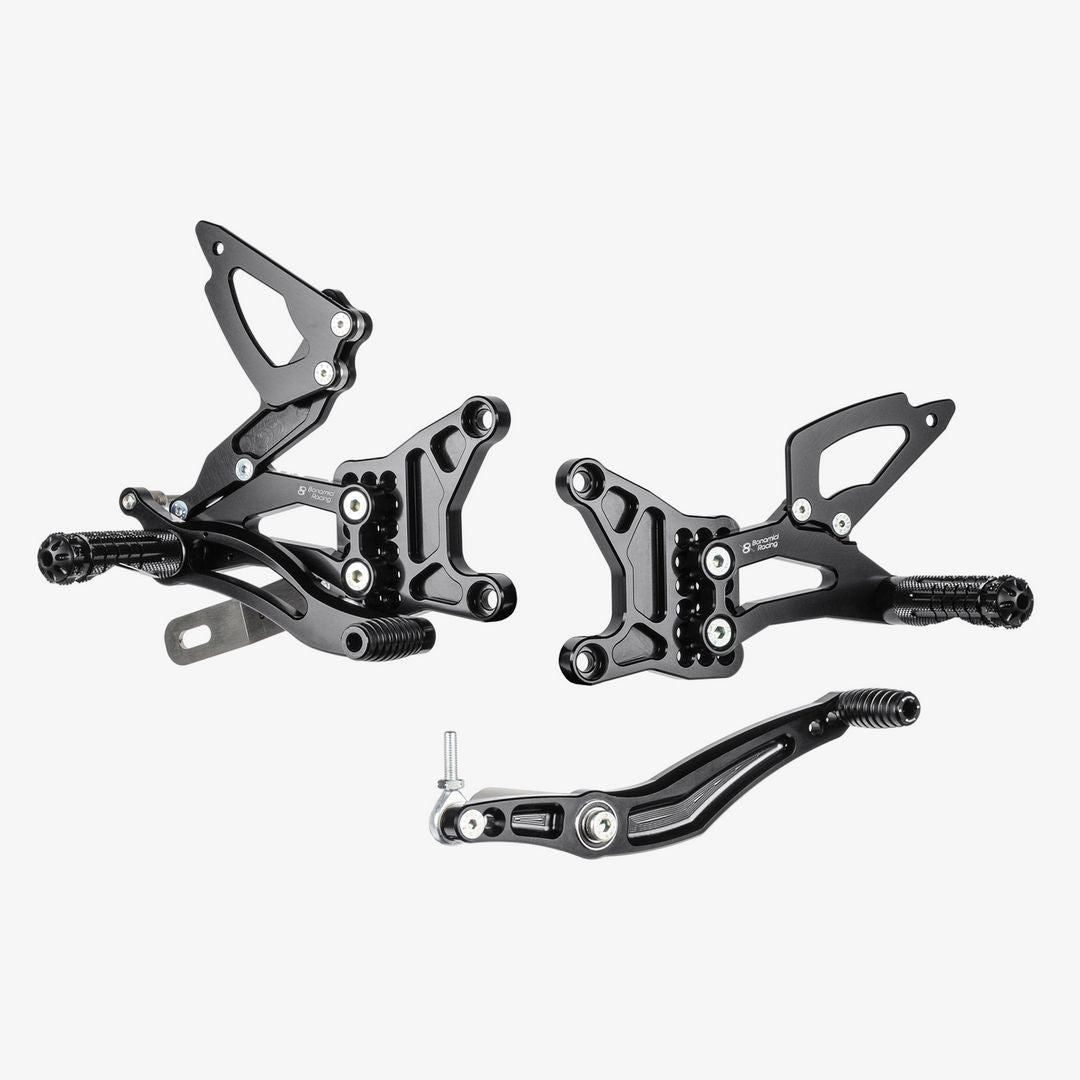 Bonamici Racing Adjustable Rearsets - Yamaha YZF R6