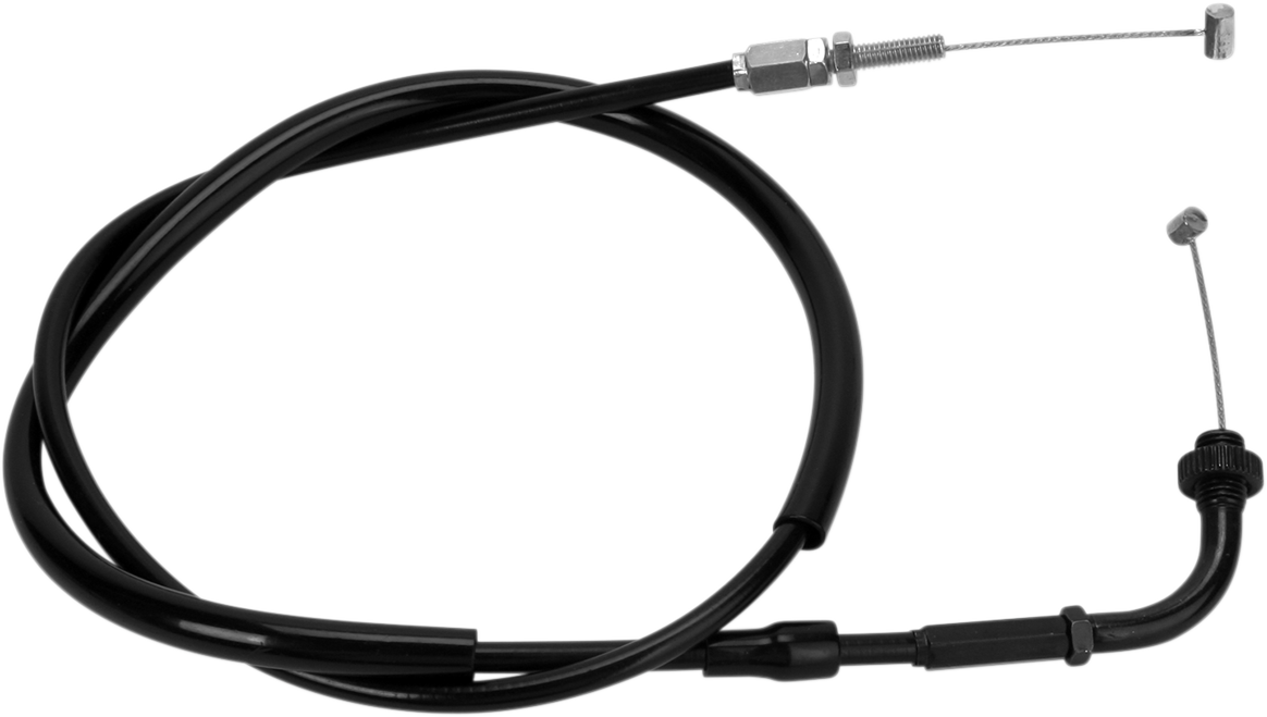 Motion Pro Black Vinyl Throttle Cable - Pull - '84-'88 Honda VF/VT