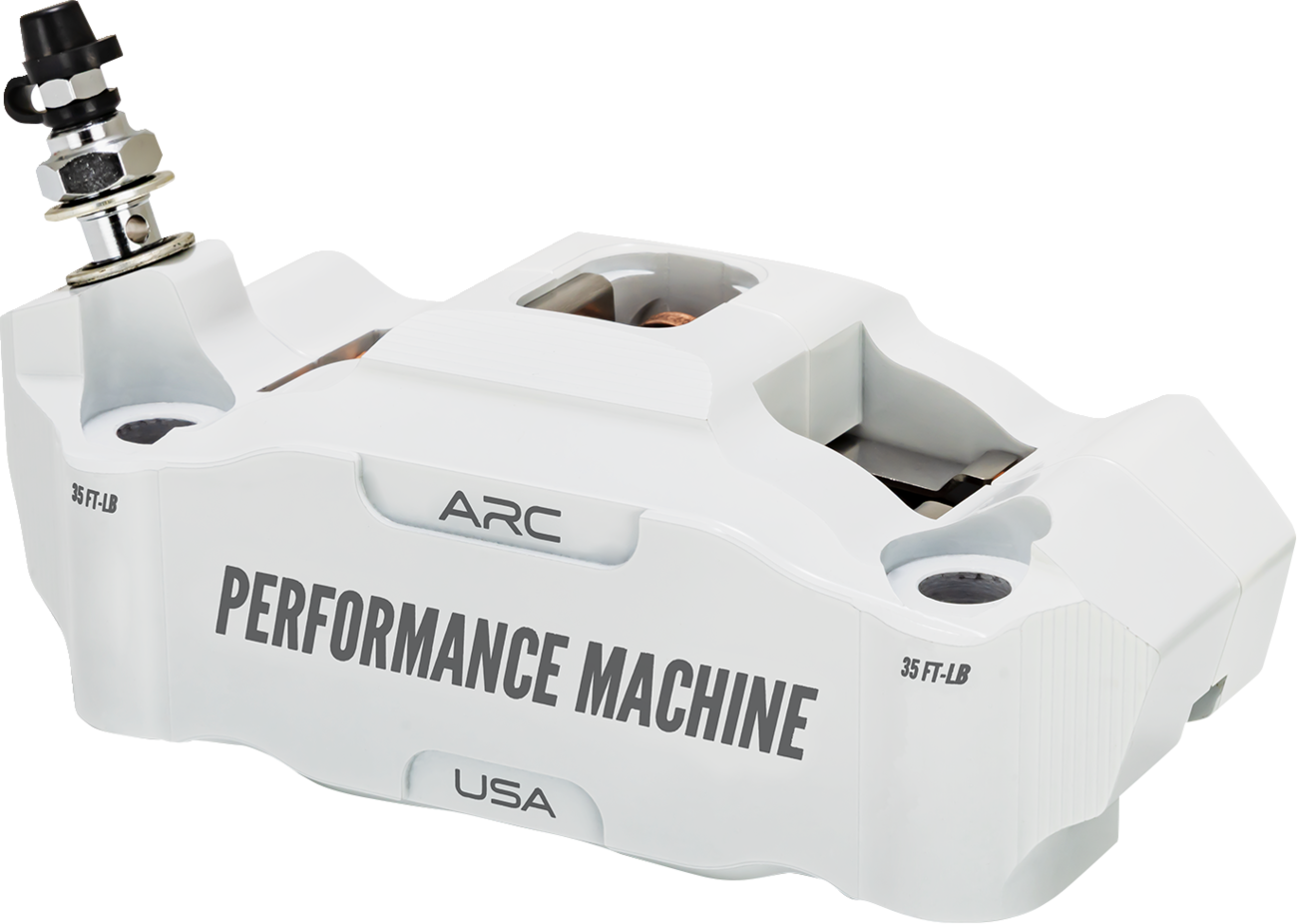 Performance Machine (PM) Race Series Radial Mount Front Caliper With ARC Technology