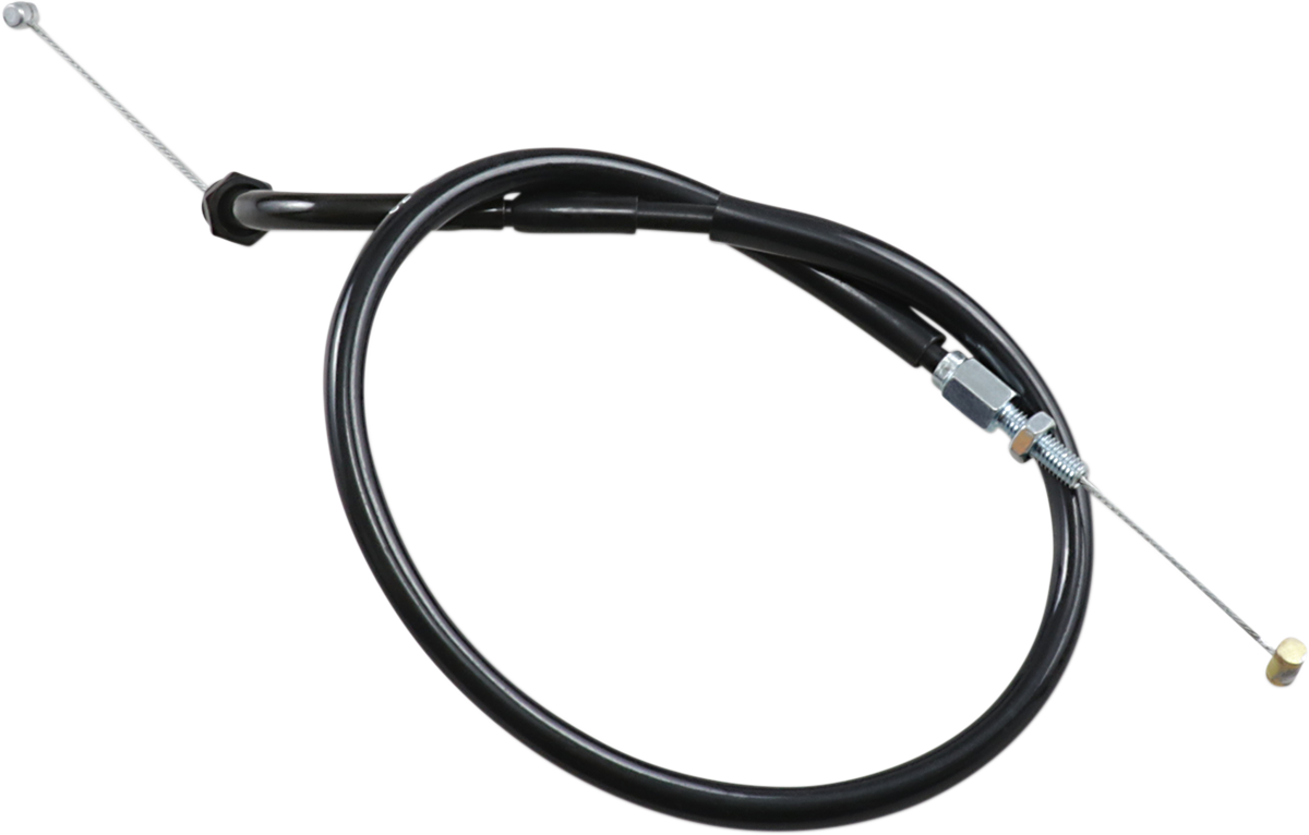 Motion Pro Black Vinyl Throttle Cable - Pull - '87-'90 CBR600F