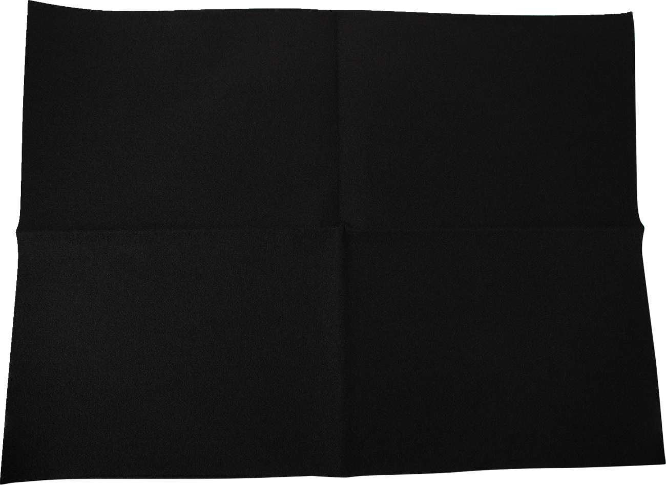Drag Specialties Seats Lining Material - 27" X 36" - Black