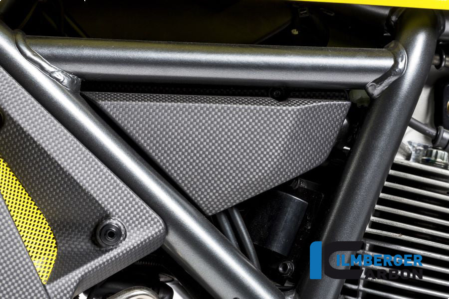 Ilmberger Carbon Cover Under The Frame Left Ducati Scrambler 2016 - Matte
