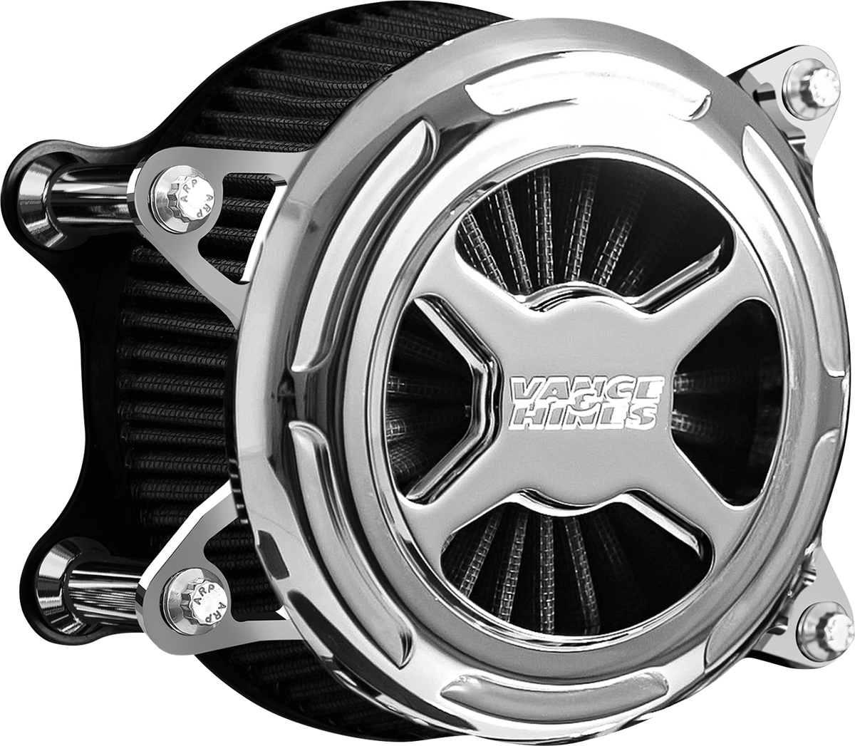 Vance &amp; Hines VO2 X Air Intake Kit - Chrome