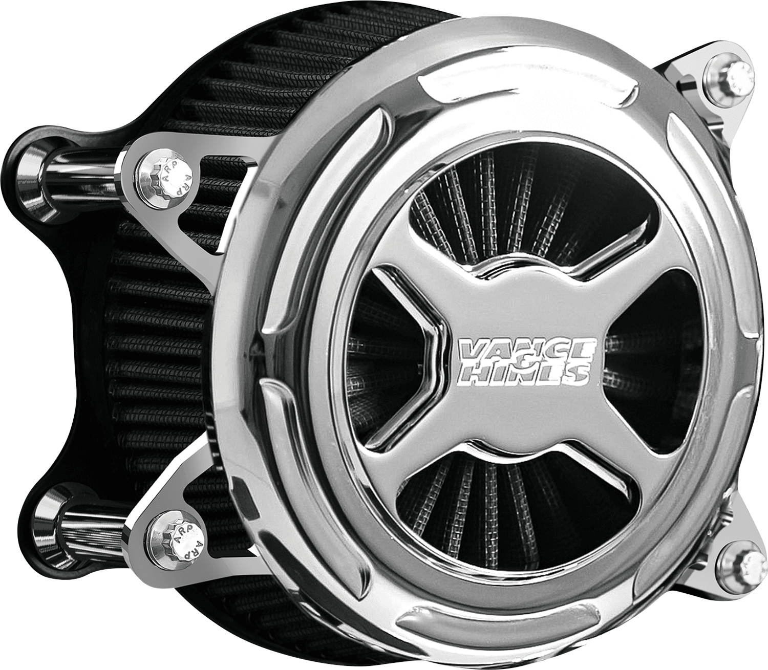 Vance & Hines VO2 X Air Intake Kit - Chrome