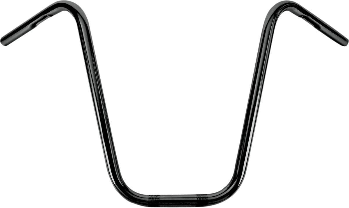 Burly Brand 1" Narrow Bottom Ape Hanger Handlebar - 16" - Black