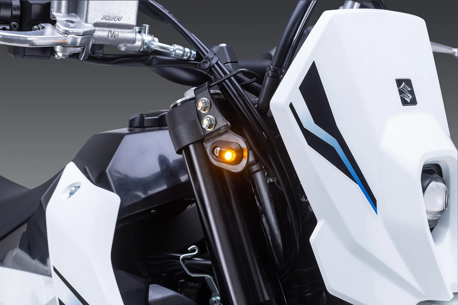 Yoshimura DR-Z4 S/Sm 2025 Front Micro Turn Signal Kit