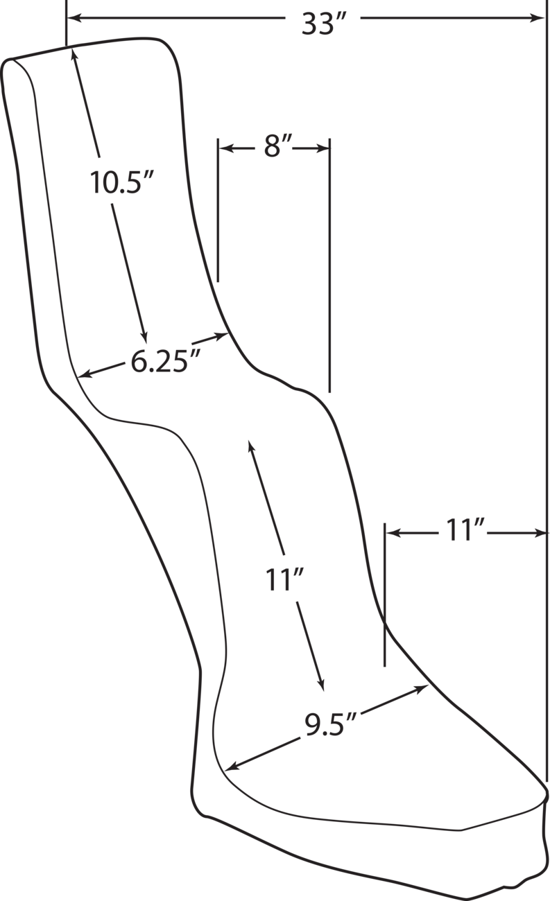 Drag Specialties Seats King/Queen Seat - Diamond - Rigid