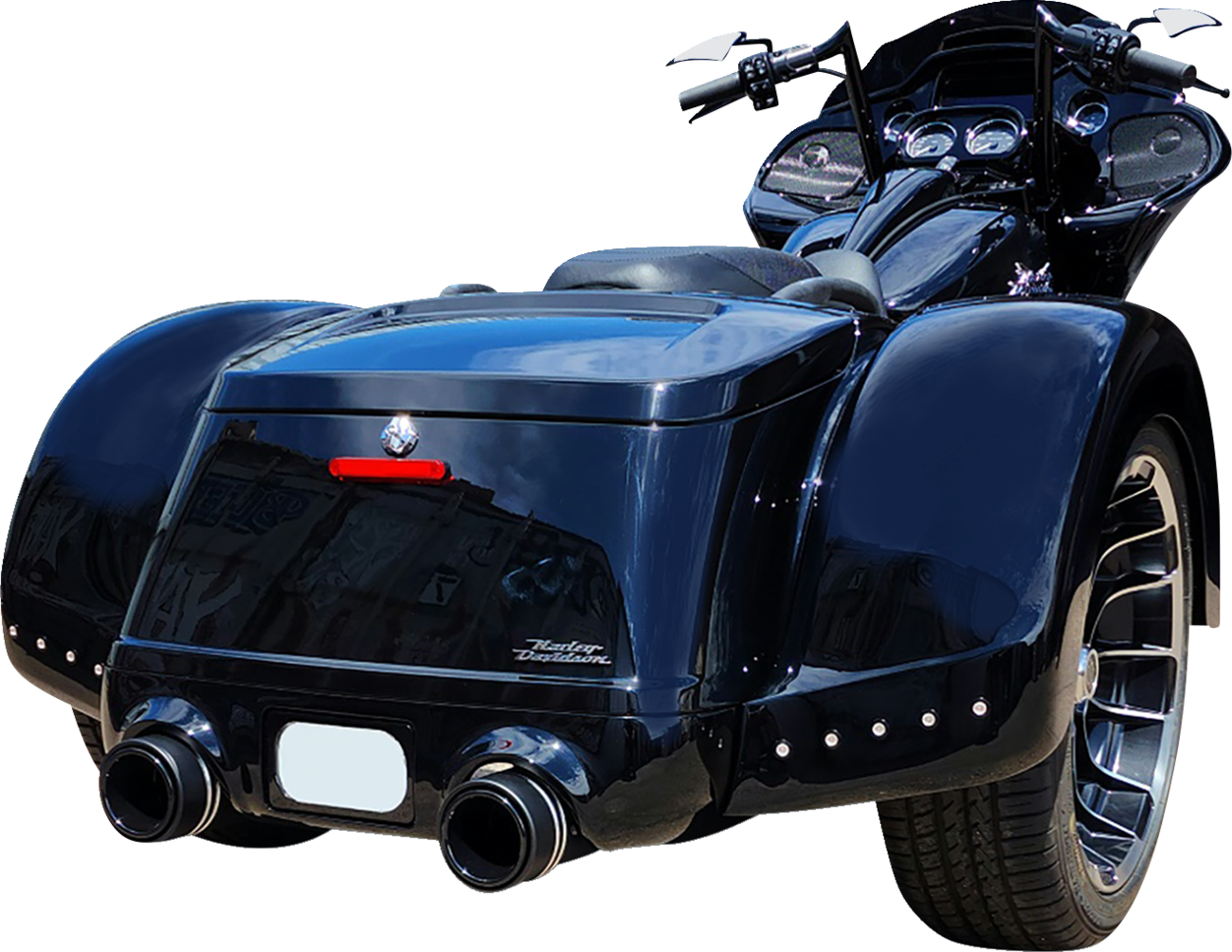 Paul Yaffe Bagger Nation Pro Street Trike Rear Fender Kits