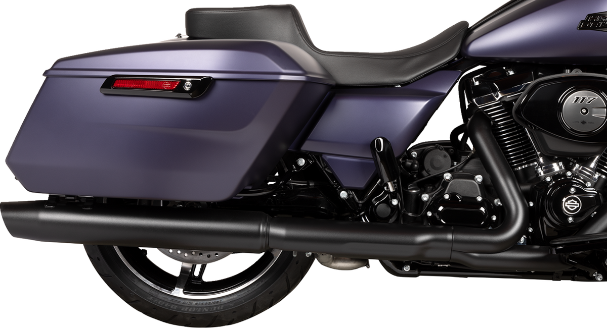 Drag Specialties Seats Predator 2-Up Seat - Extended Reach - Smooth Vinyl - FLHX/FLTR '23-'24