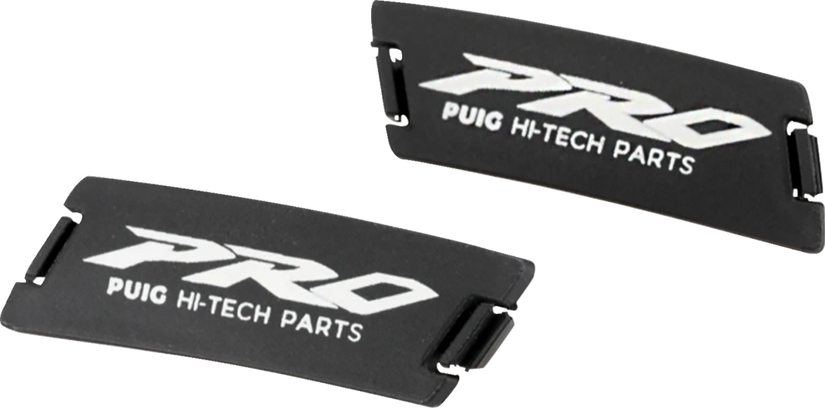 PUIG HI-Tech Parts Slider Covers - Pro 2.0 - Black/Gray
