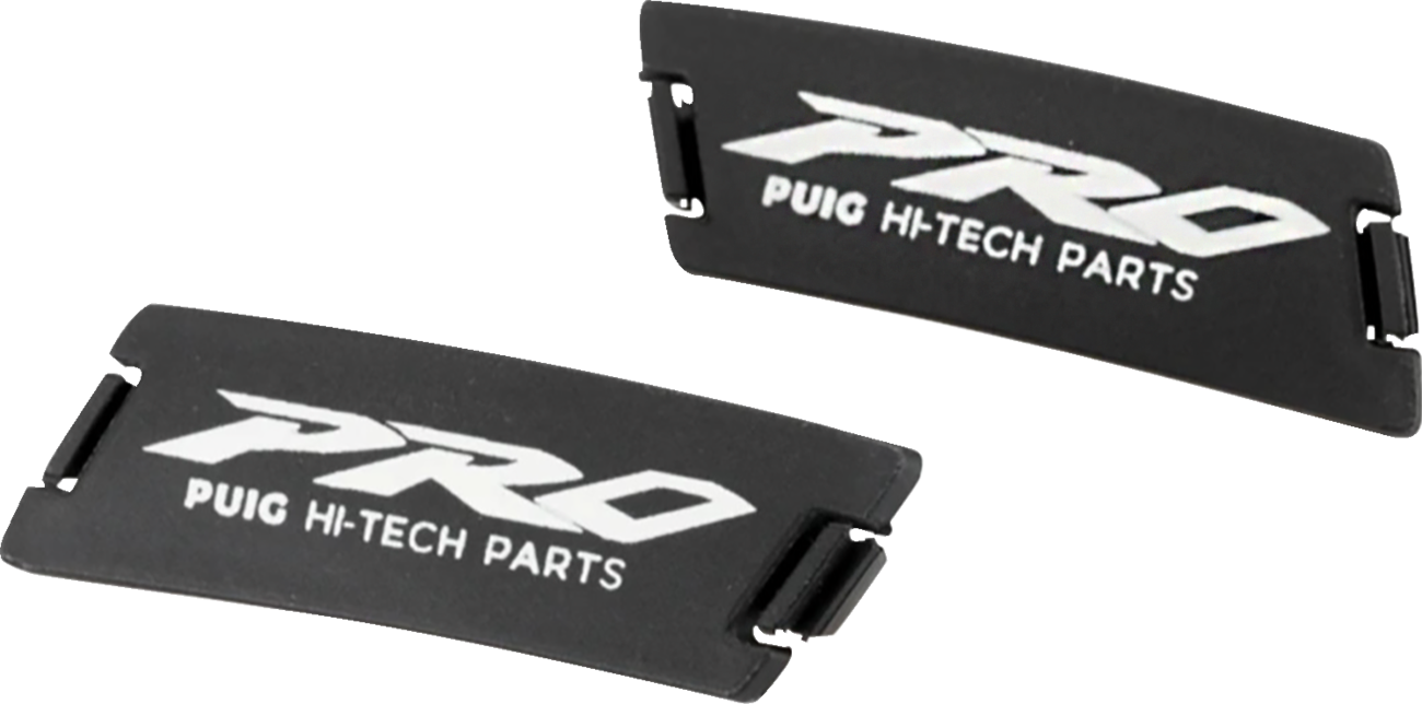 PUIG HI-Tech Parts Slider Covers - Pro 2.0 - Black/Gray