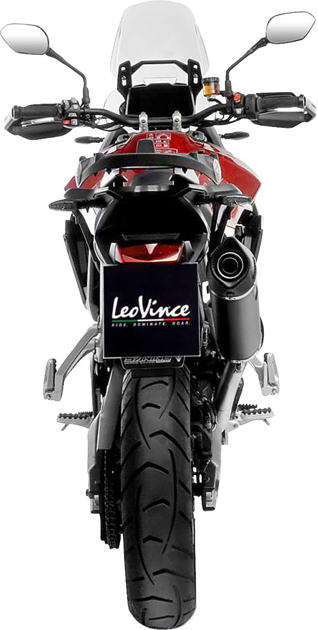 LeoVince LV One EVO Slip-On Muffler - Black Edition - Tiger 900