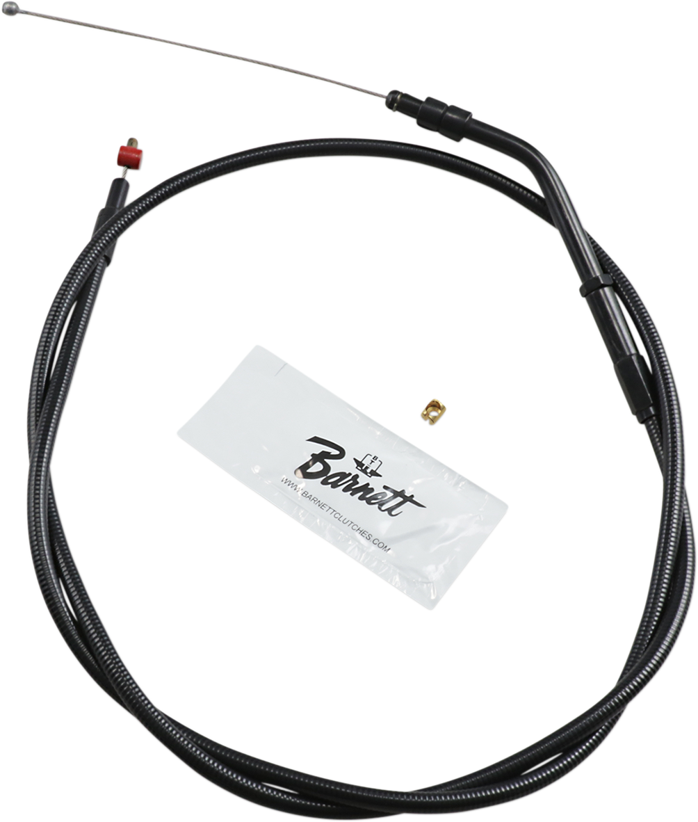 Barnett Stealth Series Throttle Cable - +6" - '96-'06 Sportster