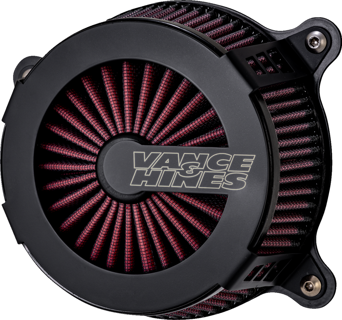 Vance &amp; Hines VO2 Cage Fighter Air Intake Kit - Black Contrast