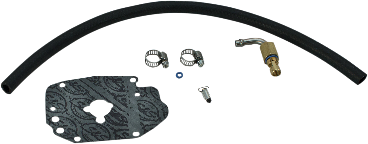 S&amp;S Cycle Retrofit Carburetor Fuel Line Kit - Super E/G